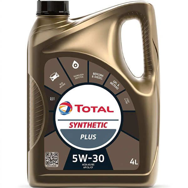 Total Synthetic Plus Olio Motore 4T 5W-30 - TOTAL